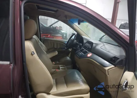 2010 Honda Odyssey Ex-L from USA, damaged, VIN 5FNRL3H72AB058468